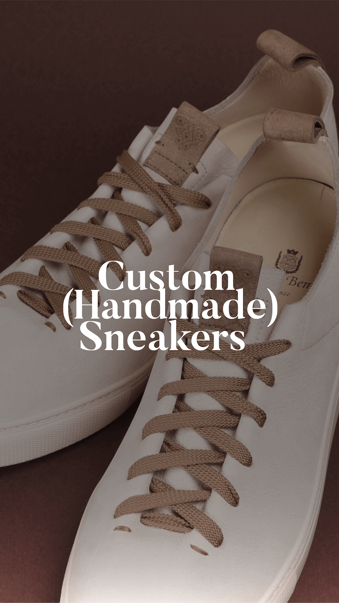 Handmade sneaker course in Italy