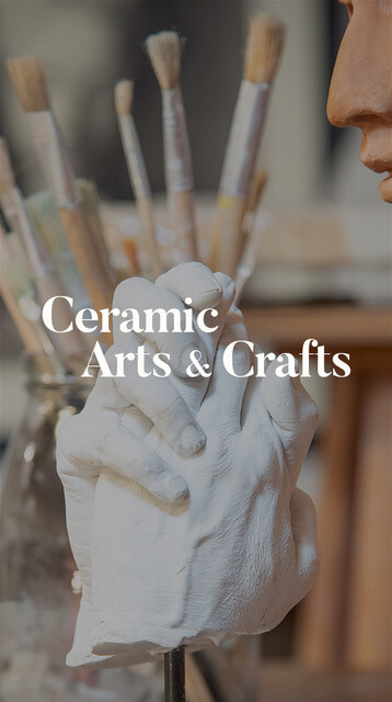 Ceramic art course in Italy